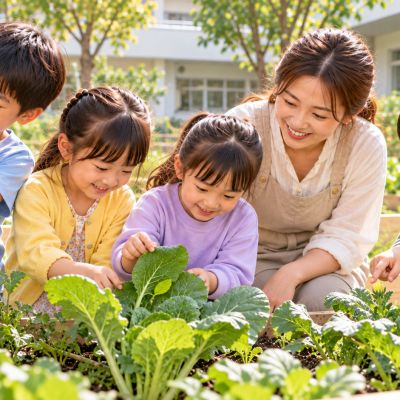 發現新葉與小果實：觀察葉片、嫩芽與番茄的變化，累積每天的小發現。