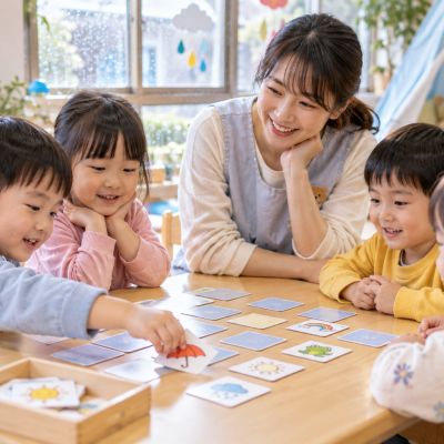 輪到誰了呢？在遊戲中練習等待與分享。